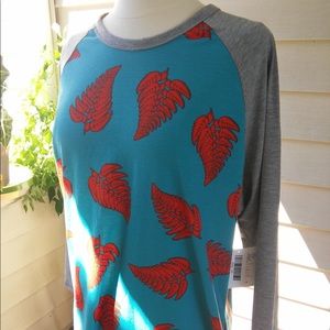 LuLaRoe, Randy, baseball T-shirt.